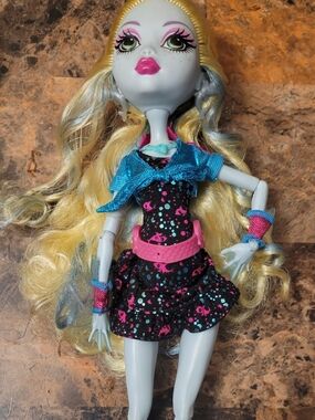 G1 Monster High Lagoona Blue Ghouls Night Out Euc